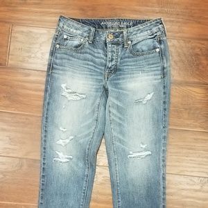 👖👖👖American Eagle boy crop Jean's sz2
